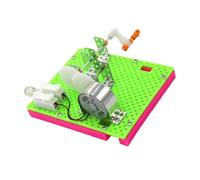 Mikinona Giocattolo Generatore Mano DIY in Sicura Manuale Educativo per Kit Scienza per Sviluppo Abilità di Osservazione e Pensiero Gioco Didattico Stem per Studenti