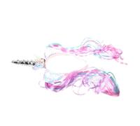 Mikinona Headband Unicorn Hair Extensions Per Ragazza Ragazza Accessorio Per Compleanno e Cosplay Design e Per Eventi Tema Unicorn