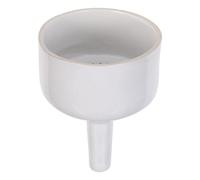 Mikinona Imbuto filtrante in ceramica dispositivo di filtrazione da laboratorio forniture di laboratorio imbuti da cucina Piccoli imbuti imbuto di separazione White
