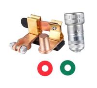 Mikinona Interruttore Staccabatteria Negativo in Ottone per Terminale Batteria Isolatore Alimentazione per Atv Barca Auto Camper Montaggio Facile e Scollegamento Rapido