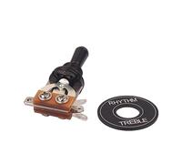 Mikinona Kit Per Chitarra Elettrica Con Interruttore A 3 Vie Rondella Ritmica Nera Per Acuti