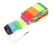 Mikinona Kite Tail Accessori Kite Tube Tail Decor Rainbow Windsock e Neon Ribbon Comb