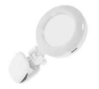 Mikinona Luce LED Ricaricabile con Clip per Telefono e Laptop Anello Luce Selfie con Specchio Illuminazione Regolabile per Videoconferenze Trucco e Creazione Contenuti Ovunque