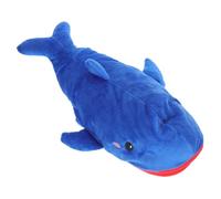 Mikinona Marionetta creativa a mano con balene blu, morbido animale, per narrazione interattiva, giocattolo manuale fai da te per l'asilo e la casa