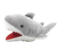 Mikinona Marionetta Forma Di Pesce Predatore in Peluche Giocattolo Interattivo Per Ragazzo Ragazza Ragazza Animale Marionetta Educativa Per Sviluppare Senso Del Contatto e Coordinazione