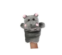 Mikinona Marionetta Ippopotamo Peluche a Mano, Burattino della Storia in Materiale Sicuro, Gioco Interattivo Educativo per Sviluppo Comunicazione e Relazione Genitore-figlio, Regalo