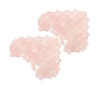 Mikinona Maschera Occhi Rinfrescante Al Quarzo Maschera Per Dormire Forma Di Cuore Benda Per Occhi Lenitiva e Traspirante Per Ridurre Occhiaie