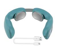 Mikinona Massaggiatore Cervicale Intelligente con e Modalità Regolabili Dispositivo per Agopuntura e Massaggio per Ufficio e Casa Rilassamento Muscolare e Dalla Fatica USB Ricaricabile Blu