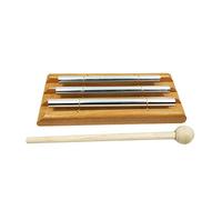 Mikinona Metallo Rintocchi Di Campane Borsa Da Concerto Per Mandolino Kalimba Chakra Campanelli in Legno 3 Tono a Tre Toni Carillon Gong Squillo Bambino Che Fa i Primi Passi Di Legno