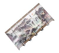 Mikinona Mini Paravento in Antico Paravento Da Scrivania Cinese Piccolo Divisorio Per Oggetti Scena Fotografici