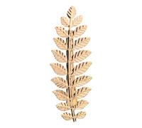 Mikinona Mollettafoglia Oro 3 Pz Forcina Per Ragazze Fermaglio Per D'oro Per Le Donne Forcine Per Con Foglie D'oro Barrette Hair Clip Forcina a Foglia D'oro Accessori Per Golden