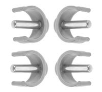 Mikinona Morsetto a C Clip per Stampelle e Bastoni da Passeggio Perno Tubolare 25 Mm per Accessori Ausili alla Deambulazione Facile da Usare 1.22x1.02x0.55