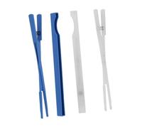 Mikinona Morsetto di Arresto della Voce per Pianoforte in Nylon 2 Pezzi, Clip Silenziosa Robusta Design Pinzetta, Accessorio per Accordatura e Riparazione Pianoforte, Strumento Compatto