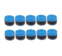 Mikinona Overgrip per Racchetta da Tennis e Badminton, Set da 10 Pezzi Blu in Pu Antiscivolo e Super Assorbente, Grip Sottile per Controllo e Presa Salda nelle Giornate Calde Sport Outdoor