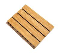 Mikinona Pannello Acustico in Legno da Parete, Isolamento Acustico e Assorbimento del Suono, Riduce Echi, per Home Theater e Piccole Stanze