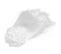 Mikinona Parrucca da Giudice Bianca Lunga Riccia Sintetica per Uomo, Parrucca da Avvocato per Cosplay, Balli in Maschera e Spettacoli Teatrali, Leggera e Traspirante, Accessorio Costume