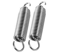 Mikinona Pedale Batteria 8 Pz Molla a Percussione Ammortizzatori a Tamburo Doppio Pedale Della Cassa Molla Pedale Dw Pedale Del Calcio Inverso Accessori Per Tamburo Parti Del Pedale Del Tamburo Silver