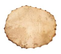 Mikinona Pelle Di Mucca Per Ricambio Strumento a Percussione Mano Rullante Tamburello (diametro 30 Cm)