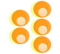 Mikinona Pellicole Filtranti Autoadesive per Illuminazione a Luce Calda 15 Pezzi 10Cm Sole 5Pz + 10Cm Crepuscolo 5Pz + 5Cm Tramonto Rosso per Lampade Faretti e Atmosfera Ambientale