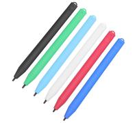 Mikinona Penna per Tavoletta Lcd 6 Pezzi in Plastica Bordi Lisci e Resistenti, Penna da Scrittura e Disegno per Bambini per Coltivare la Cognizione dei Colori
