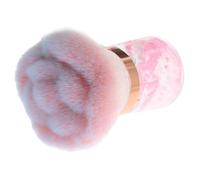 Mikinona Pennello per Unghie Rosa a Forma di Fiore Setole Morbide in Nylon per Manicure, Portatile ed Efficiente nella Rimozione della Polvere, per Uso Outdoor e Viaggio