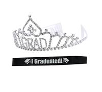 Mikinona Per Laurea Decorazioni in Strass e Tracolla Da Galateo Set Completo Per Festa Laurea Materiale Pratico