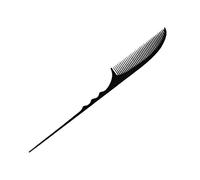 Mikinona Pettine per Parrucchiere con Denti Fitti E Impugnatura Comoda - Pettine a Coda Appuntita Statico per Donne 22 4 Cm