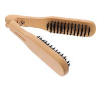Mikinona Pettine Raddrizzante Legno con Setole Strumento per Styling Elettricità Massaggio Scalpale e Riparazione per e Rimozione Nodi