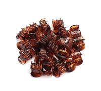 Mikinona Pezzi Clip per Mini Octopus Accessori per Donne e Ragazze Strumenti Stile per Clip Jaw Resistenti e Pratiche Marrone