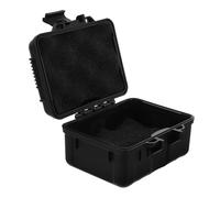 Mikinona piccola valigetta degli attrezzi valigetta portautensili multiuso valigia da viaggio contenitore di plastica gestire la custodia degli attrezzi spugna Black