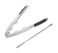 Mikinona Pinza Rompi Gherigli in Acciaio Inossidabile Strumento Multifunzionale per Frutta Secca Crostacei e Aragosta Portatile per Cucina Picnic e Viaggi Risparmio Energetico e Presa