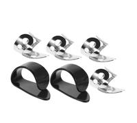 Mikinona Plettro per Chitarra e Banjo in Inossidabile e Plastica Pletti per Dita Pletti per Regolabili Design Antiscivolo per Principianti e Tecniche Fingerpicking