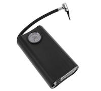 Mikinona Pompa Elettrica Portatile per Pneumatici Auto con Spegnimento Automatico e Protezione Sovraccarico Compressore Aria Manuale Multiuso per Veicoli e Bici Nero Compatto per Uso