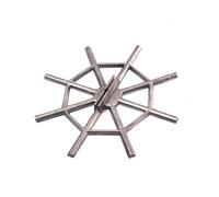 Mikinona Pontper Chitarra Dobro Sostituzione Parti per Chitarra Resonator Resistente Alla Corrosione per Accessori Musicali