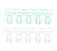 Mikinona Porta Flacone Soluzione Salina in Plastica Rete per Infusione 20 Pezzi Copertura Gancio Riutilizzabile per Uso Ospedaliero e Domiciliare