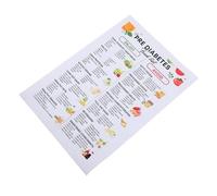 Mikinona Poster della Lista degli Alimenti per Prediabete con Piano Alimentare e Grafico Nutrizionale per Gestione del Diabete e Controllo dei Carboidrati