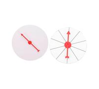 Mikinona Ruota dei Premi Girevole per Feste e Giochi, Set da 2 Pezzi da 10 Cm, Ruota del Gioco per Ragazzo Ragazza Leggera e Portatile, Adatta per Eventi, Scuole e Riunioni