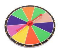 Mikinona Ruota della Fortuna Girevole DIY Leggera e Portatile per Giochi e Feste Strumento di Apprendimento e Divertimento per Adulti per Eventi Carnevali e Riunioni