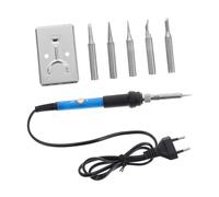 Mikinona Saldatore Elettrico Regolabile Con Punta Microelettronica Riscaldamento Rapido e Portatile Per Saldatura Professionale Con Supporto e Punte Intercambiabili Per Saldatura e Saldator