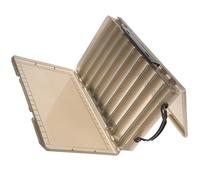 Mikinona Scatola Organizer Professionale per Attrezzi da Pesca Compatta con Scomparti Multipli per Esche e Contenitore Portatile per Accessori Pesca Capacità Ampia e Design Salvaspazio