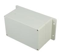 Mikinona Scatola Stagna Elettrica Esterna in Plastica Robusta con Orecchie Fisse Custodia per Monitoraggio e Controllo Scatola Derivazione Resistente alle Intemperie per Uso Variato