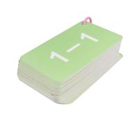 Mikinona Schede Didattiche Matematica per Set Flashcard Addizione Sottrazione Moltiplicazione Divisione Apprendimento Precoce Scuola Elementare Gioco Educativo per Età 6-9 Anni