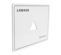 Mikinona Schede Test Visione per Occhio Dominante Tavoletta Ottica Precisa per Esami Optometrici Accessorio Professionale per Cliniche e Negozi Ottici Strumento Completo per Test Visivo