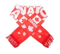 Mikinona Sciarpa da Tifoso Calcio Canada in Satin, Sciarpa Ricordo Nazionale per Eventi Sportivi e Partite, Accessorio Leggero e Pieghevole per Supporter e Feste di Calcio