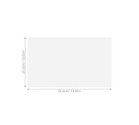 Mikinona Scudo Illusorio Trasparente, Pannello Lenticolare 3d da 14"x10", Pannello per Esperimenti di Rifrazione Ottica per Ottica Educativa, Accessori per Maghi E Scherzi Originali