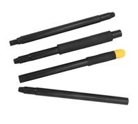 Mikinona Section Metal Mop Handle Replacement Pole Detachable Space-saving Mop Extension Stick For Floor Cleaning Easy To Assemble And Store