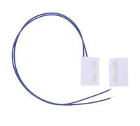 Mikinona Sensore di contatti magnetici per porte e finestre, interruttore magnetico a lamella per allarme di sicurezza cablato da 220 V per la sicurezza domestica e il di allarme antifurto,