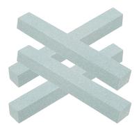Mikinona Set 4pezzi Pietre Abrasive per Ponte e Tasti Chitarra e Basso, Leggere e Pratiche in Pietra Abrasiva Verde per Manutenzione Regolare e Uso Esterno