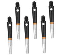 Mikinona Set 6 Pezzi Aste per Freccette Professionali in Alluminio Leggeri, Accessori Sostitutivi Portatili Bilanciamento Peso Ottimizzato per Gioco Continuo