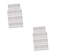 Mikinona Set Da 100 Pezzi Di Viti Per Di Pickup Per Chitarra Viti Di Montaggio Per Basso in Acciaio Spesso 2 5 Mm